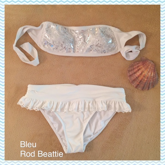 Bleu Rod Beattie Other - BLEU ROD BEATTIE Sarong Eyelet Swimsuit Bottom